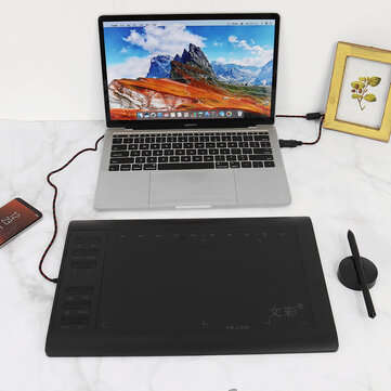 Digital Graphics Tablet Drawing Board 8192 Levels Drawing Pad Support Android Phone with Digital Pen