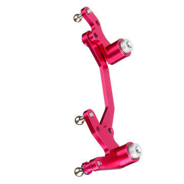 Upgraded Metal Steering Assembly for SAKURA CS D3 D4 Drifting Car Vehicle Models RC Car Parts