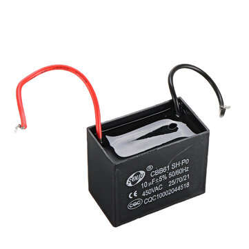 CBB61 10UF Starting Capacitance 450V AC Fan Capacitor CBB Motor Run Capacitor