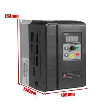 1.5KW 3HP 380V 4.1A 3 To 3 Phase Variable Frequency Inverter Motor Drive VSD VFD