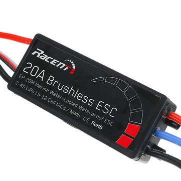Volantex Vector SR48 V797-3 RC Boat Parts Waterproof And Water Cool Brushless ESC 20A V797307