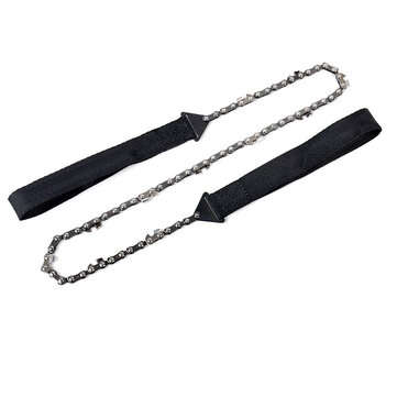 Drillpro Portable Handheld Survival Chain Saw Emergency Chainsaw Outdoor Camping H... (COLOR: BLACK)