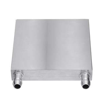 80x80x15mm Aluminum Water Cooling Block For CPU Radiator Heatsink