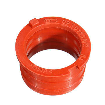 2pcs Red Turbo & Breather Intake Seal Kit For Mercedes-Benz OM642 #A6420940080 #A6420940580
