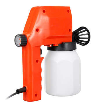 45W 220V Electric Airless Paint Sprayer System Zoom Handheld Spray Guns Outdoors