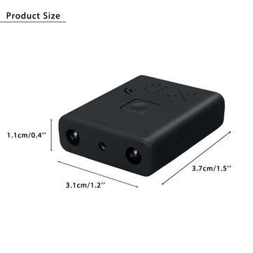 XD WIFI 1080P HD Night Vision IR cut IP Camera Mini Micro Wireless Camera Home Security
