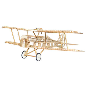 Tony Ray`s AeroModel RAF SE5a 480mm Wingspan Balsa Wood Laser Cut Biplane RC Airplane Warbird KIT