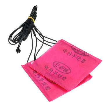 12V/36V/48V Electric Heated Gloves Inserts Handlebar Hand Warmer Winter Motorbike ... (VOLTAGE: 36V)
