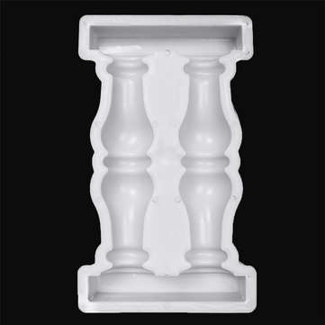 Roman Column Mold Plastic Mould for Concrete DIY Craft Home Garden Ornament Decor