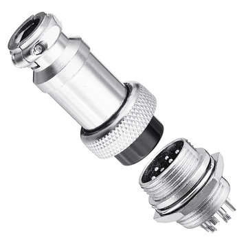 1Set GX16-9 Pin Male And Female Diameter 16mm Wire Panel Connector GX16 Circular Aviation Connector