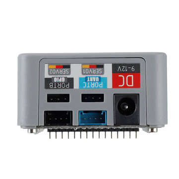 M5Stack BaseX Battery Base Compatible with EV3 Motor 4-way RJ11 Motor & 2-way Servi Interface 900m