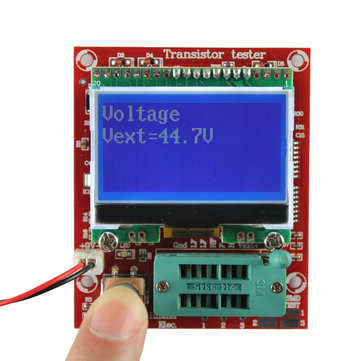 Original Hiland M644 Transistor Tester LCR Diode Transistor Zener Quartz Measurement Frequency Count