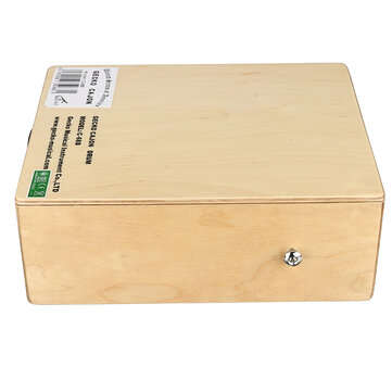 GECKO C-68B Hand Percussion Cajon Box Drum with Drum Strap