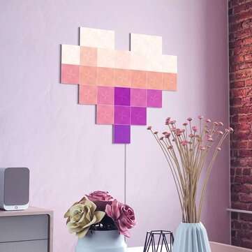 Nanoleaf Canvas 4Pack Wifi Smart LED Light Kit DIY Night Lamp Touch Voice APP Control 16 Million Col