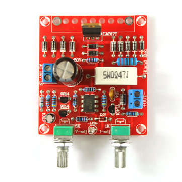 Original Hiland DIY 0-30V 0-1A LM317 Adjustable Voltage Current Power Supply Kit