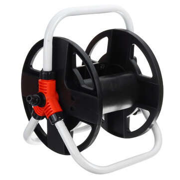 20M Garden Water Hose Truck Reel Spray Pipe Storage Portable Cart Trolley Stand
