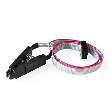 3Pcs SOIC8 SOP8 Test Clip for EEPROM 93CXX / 25CXX / 24CXX In-circuit Programming + 2 Adapters