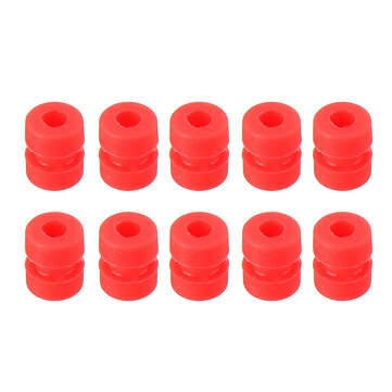 10 PCS URUAV M2x5.6 M2x6.5 M2 Anti-Vibration Standoff Damping ... (COLOR.: RED | SCREW SIZE: M2*6.5)