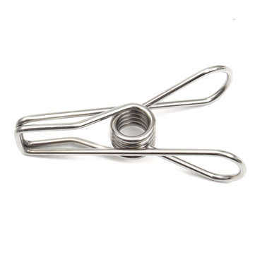 Suleve SSCH01 20Pcs Stainless Steel Clothes Pegs Metal Clips Hanger for Socks Underwear Towel She