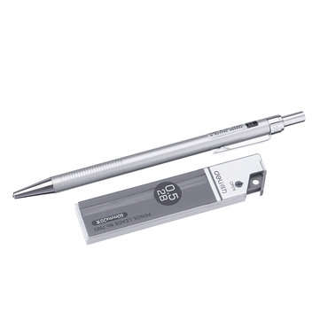 Deli Mechanical Pencil Set Kawaii School Office Supply Student Stationery Artist Paint Press Automat