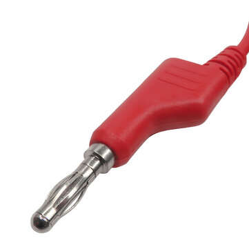 DANIU P1036 5Pcs 1M 4mm Banana to Banana Plug Test Cable Lead for Multimeter Tester 5 Colors