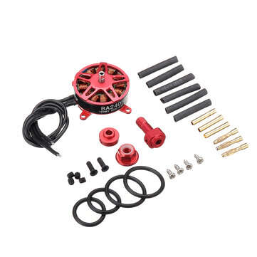 Racerstar BA2405 1500KV/2600KV 2-4S Brushless Motor For Fixed Wing RC Airplane FPV ... (KV: 1500KV)