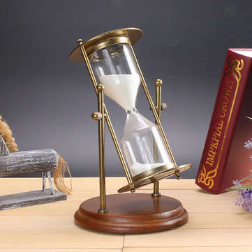 15 Minutes Rolating Hourglass Sandglass Sand Clock Timer Table Home Decoration Desktop Ornament