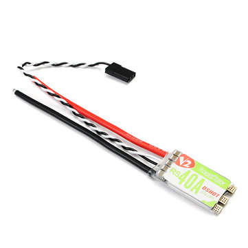 Racerstar RS40A V2 40A BLHELI_S BB2 OPTO 2-5S Brushless ESC Dshot 600 Ready for RC Drone FPV Racing
