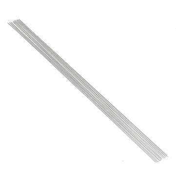 10PCS 2.4mm*50cm Metal Aluminium Low Temperature Welding Brazing Rod For Repair Tool (PACKAGE: 5PCS)