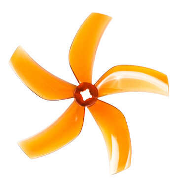 2Pairs Gemfan D90 3.5Inch 5-Blade Propeller 1.5mm Mounting Hole for FPV Racing RC... (COLOR: ORANGE)