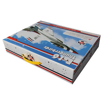 Fly bear FX-823 2.4G 2CH F16 Thunderbirds EPP RC Airplane RTF Mode 2