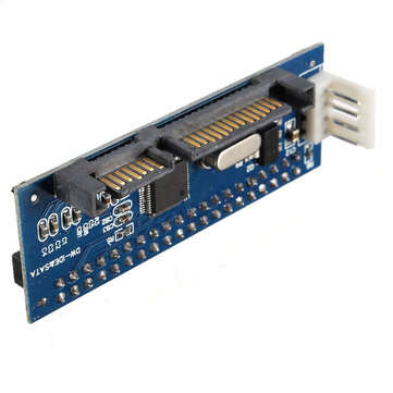 40-Pin IDE Female To SATA 7+15Pin 22-Pin Male Adapter PATA TO SATA Card ATA10033