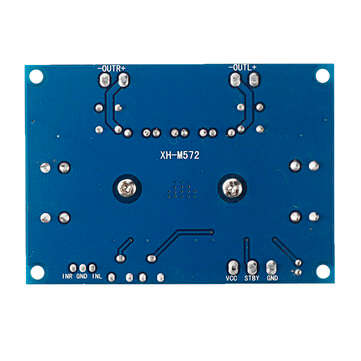 XH-M572 High-power Digital Power Amplifier Board TPA3116D2 Chassis Dedicated to Plug-in 5-28V Output