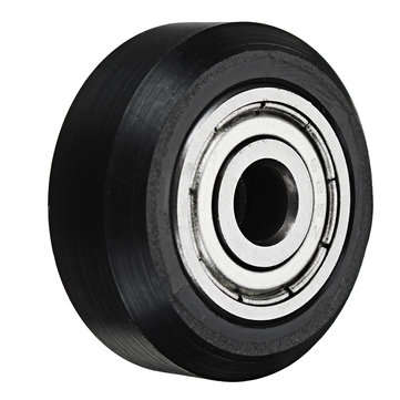 5mm POM Black Idler D Type Wheel Wheels CNC Engraving Millling Machine Accessories