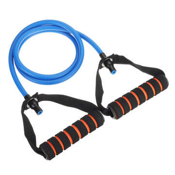 1Pc 15/20/25/30/35lbs Resistance Bands Fitness Muscle Training Exercise Bands (COLOR: BLUE)