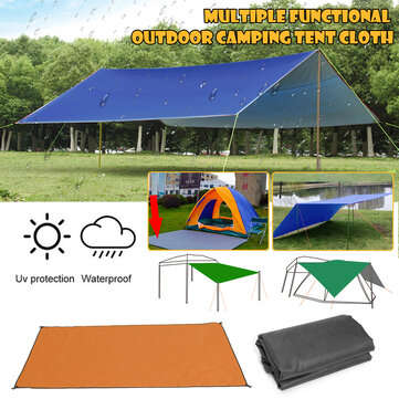 300x300cm Outdoor Camping Tent Sunshade Rain Sun UV Beach Canopy Awning Shelter Be... (COLOR: GREEN)