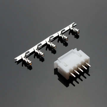 Excellway 10sets of 4S 5Pin 2.54mm Lipo Balance Connector Plug Diy Housing Model Kit