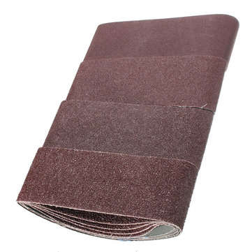 20pcs 75mm x 457mm Sanding Belts Power Tool Sander Mixed Grit Grinding Sanding Belts 40/60/80/120 Gr