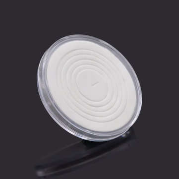 20pcs Transparent Round Coin Holder Portable Coins Storage Case Box Container Display