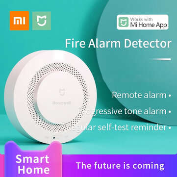 [New Version] Xiaomi Mijia Honeywell Fire Alarm Detector Mi Home Mijia APP Smoke Remote Alert Sensor