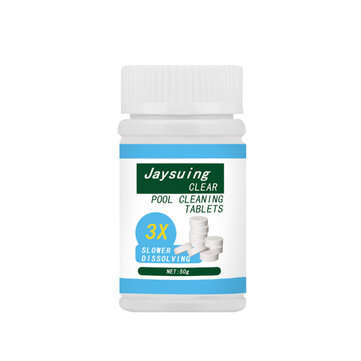 100g Swimming Pool Chlorine Tablets High Content Chlorine Effervescent Sanitizing Tablet Cleaning