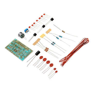 DIY 3-Tube Wireless Microphone Kit Wireless Microphone Module Electronic Manufacture Kit
