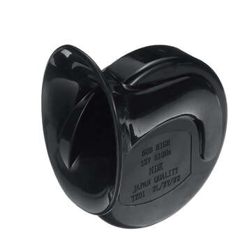 12V Loud Air Horn Waterproof High Low Dual Tone For Motorcycle Car Van Boat Siren Twin Lorry Red Bla