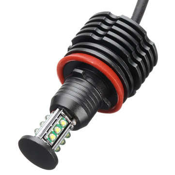 Pair H8 120W Daytime Running Lights White Angel Eyes Halo Bulb For BMW E90 E92 E82 E60 E70