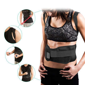 CHARMINER Back Support Straight Posture Corrector Shoulder Back Trainer Fitness Protective Gear