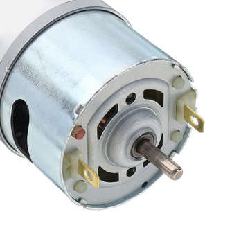 Chihai DC 12V 190rpm Gear Motor Double Shaft DC Motor