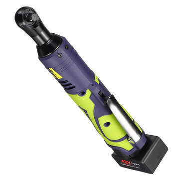 42V 80N.M 3/8 "Cordless Electric Wrench Rechargeable Ratchet Wrench Tool with 2 Battery