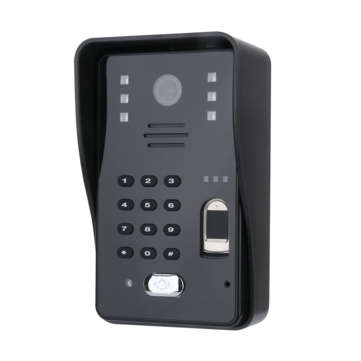 ENNIO SY709BMJLP11 7 inch Wifi Wireless Video Door Phone Doorbell Intercom System with Wired Fingerp