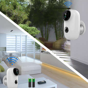 Wifi 1080P IP Camera Home Security P2P PIR Camera Waterproof 6000mAh Battery Night Vision