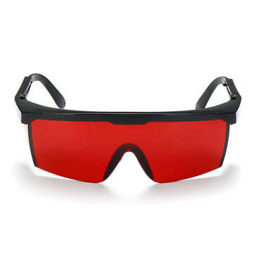 500nm-1800nm Laser Protection Goggles Safety Glasses Spectacles Lightproof Protectiv... (COLOR: RED)